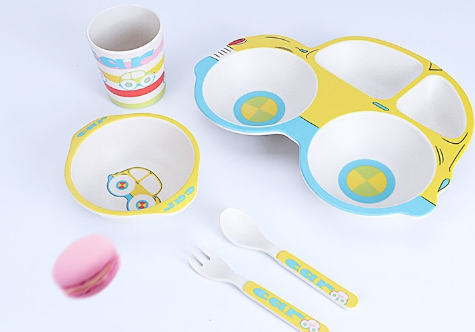 бамбуковая посуда тачки