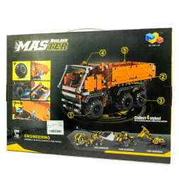 Конструктор QI ZHI LE Master Builder 23001, Самосвал 23001