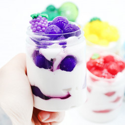 Слайм фруктовый десерт