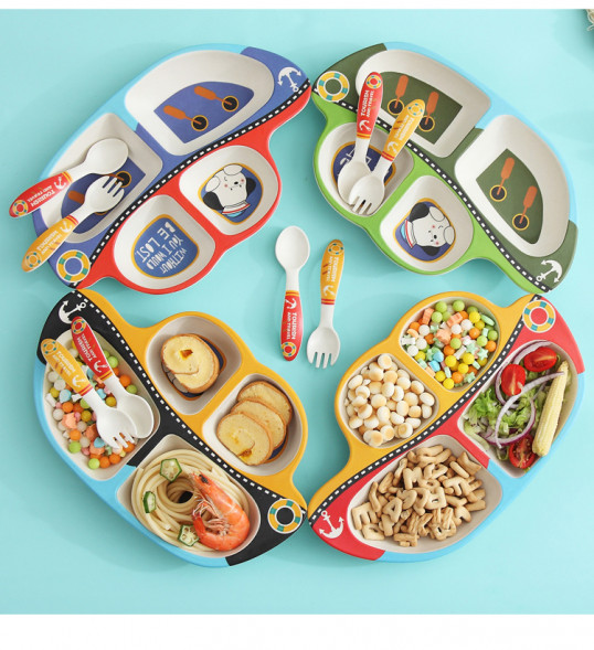 бамбуковая посуда кораблики