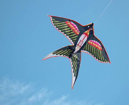 Воздушный змей ласточка