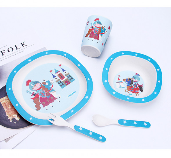 бамбуковая посуда принцесса на коне