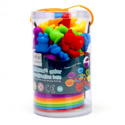 Игровой набор классификация цветов Зверюшки