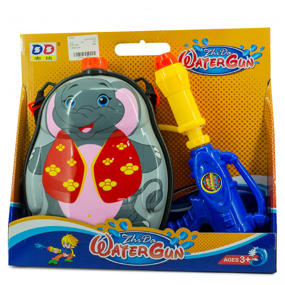 Водный пистолет с баллоном-рюкзаком &quot;Слоник&quot; 1010-10 оптом