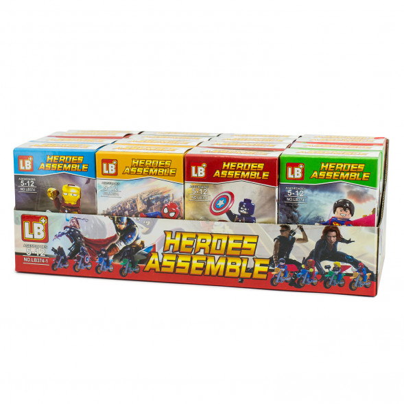 Конструктор LB Heroes Assemble в ассортименте LB374 оптом