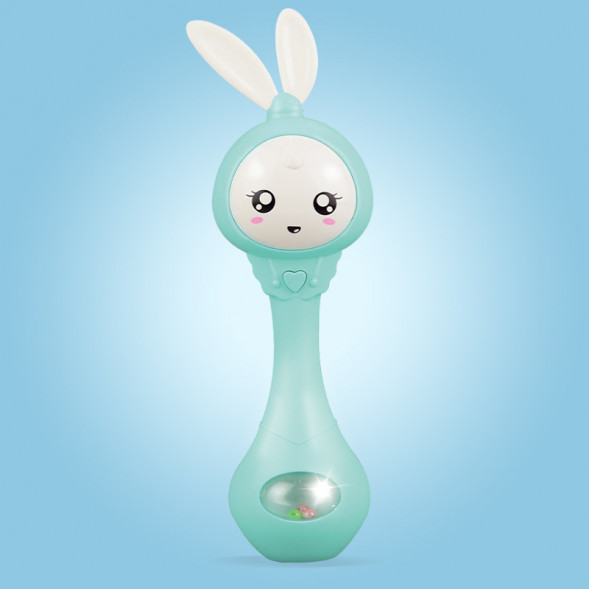 Музыкальная погремушка Зайчик