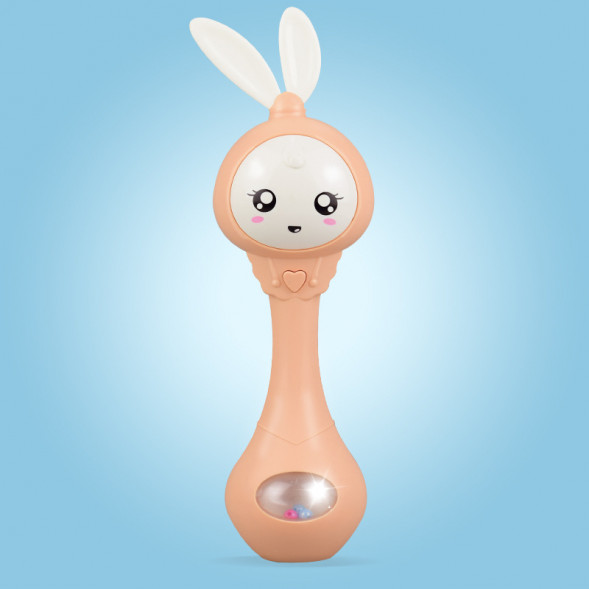 Музыкальная погремушка Зайчик