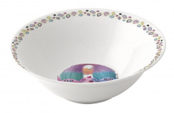 Миска керамическая. Тролли Краски