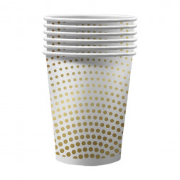 Набор бумажных стаканов Золотой горох , 6шт*250 мл