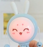 Музыкальная погремушка Зайка