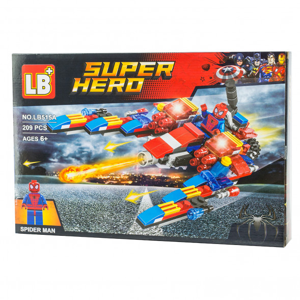 Конструктор LB Super Hero Человек Паук LB515 оптом