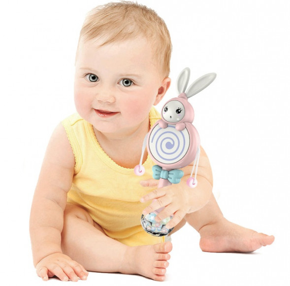 Музыкальная погремушка Кролик