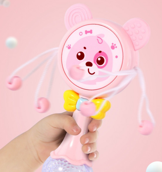 Музыкальная погремушка Мишка