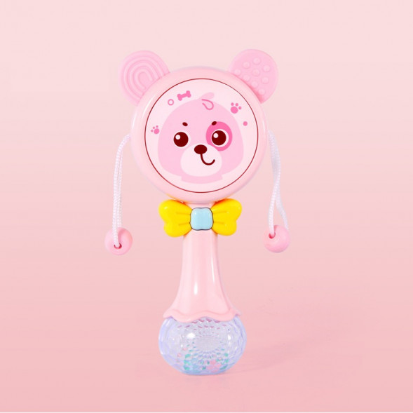 Музыкальная погремушка Мишка