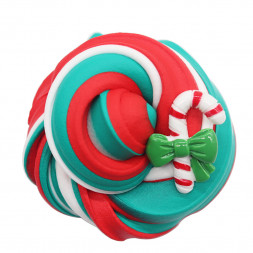 Слайм новогодние игрушки