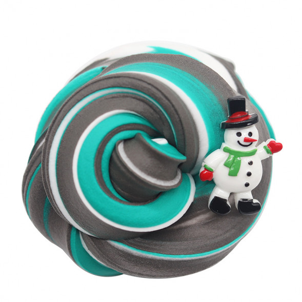 Слайм новогодние игрушки