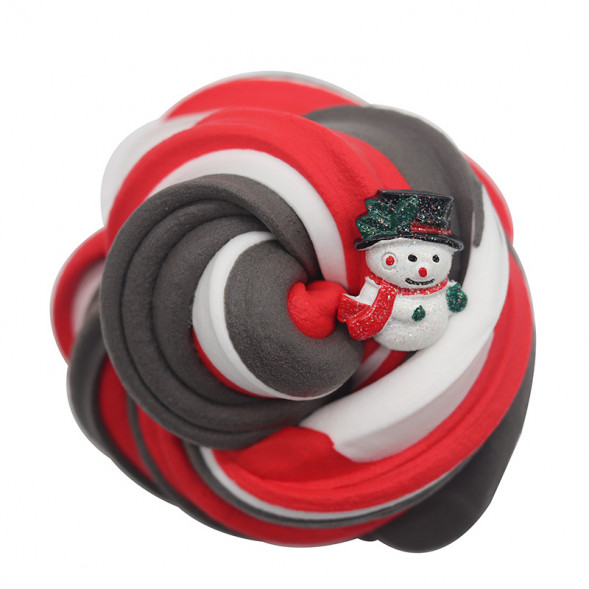 Слайм новогодние игрушки