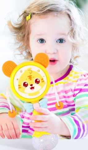 Музыкальная погремушка Тигренок