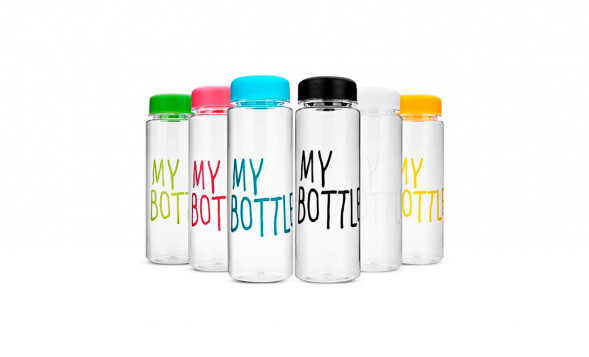 Фитнес бутылочка My Bottle (матовая)-500 оптом