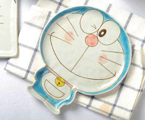 Детская керамическая посуда забавный котик