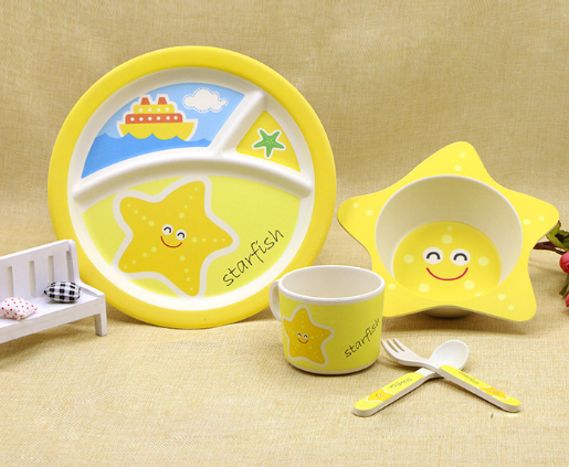 бамбуковая посуда морская звезда