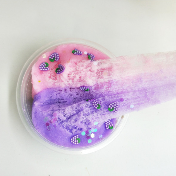 Слайм с фруктами