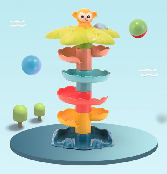 Пирамидка Обезьянка на пальме