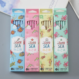 Карандаши простые Море