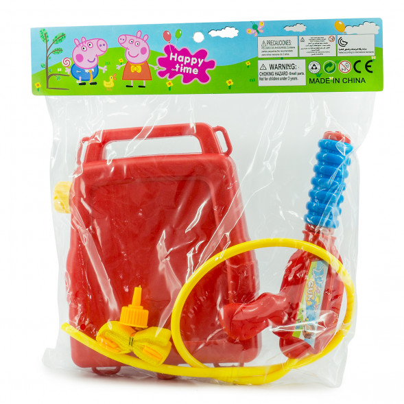 Водный пистолет с баллоном-рюкзаком &quot;Автомобиль-Свинка Пеппа&quot; 8113-43 оптом