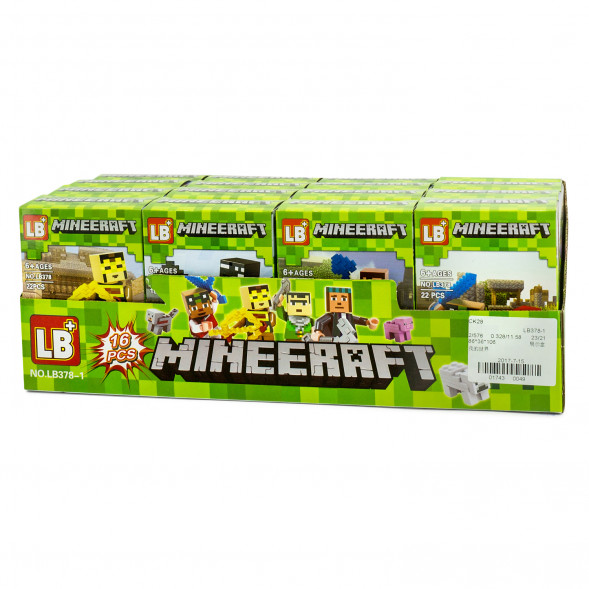 Конструктор LB Minecraft 378 в ассортименте LB378-1 оптом