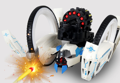 Радиоуправляемый боевой робот-паук (лазер, стрелы)