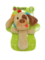 Мягкая погремушка Собака