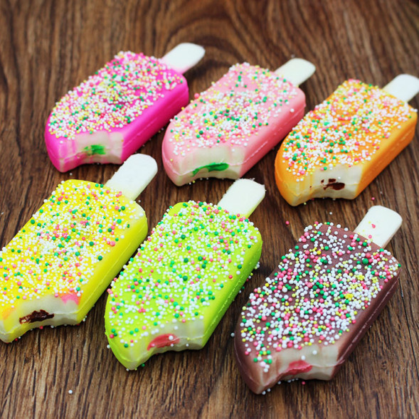 Сквиш игрушка антистресс откусанное эскимо