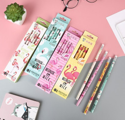 Карандаши простые Фламинго