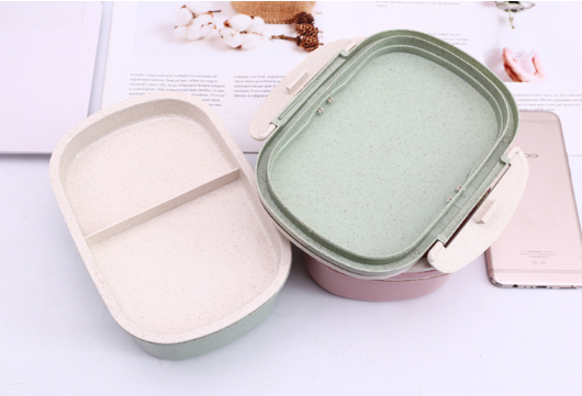 бамбуковая посуда ланч-бокс единорг