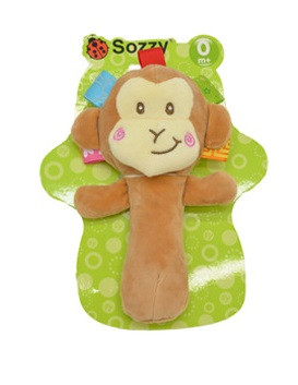 Мягкая погремушка Обезьяна