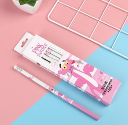 Карандаши простые Розовая Пантера