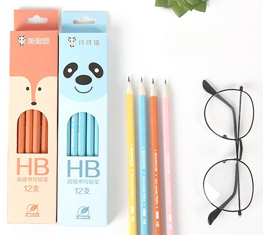 Карандаши простые Зверята