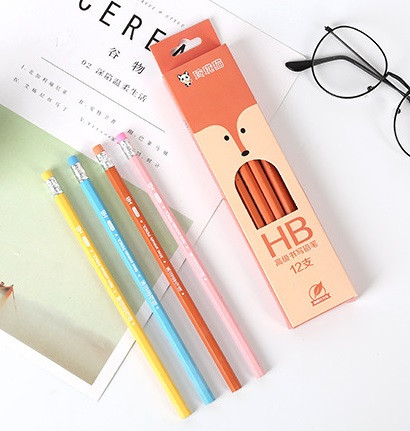 Карандаши простые Зверята