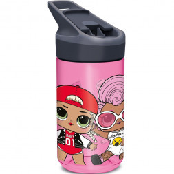 Бутылка пластиковая (спортивная 480 мл). LOL