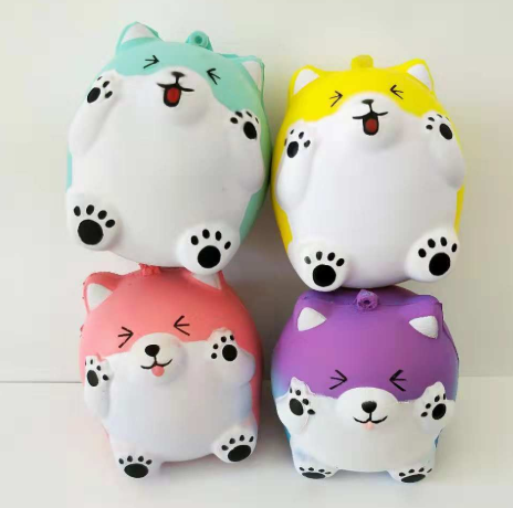 Сквиш игрушка антистресс забавные песики