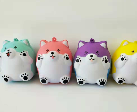 Сквиш игрушка антистресс забавные песики