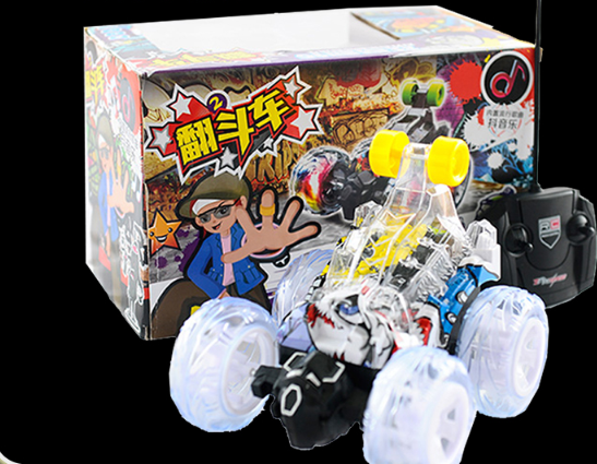 Радиоуправляемая машинка перевертыш Tornado Tumbler Car графитти