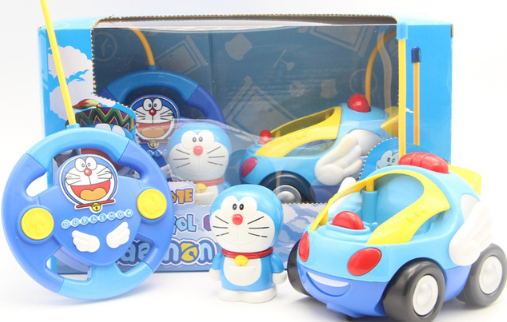 Радиоуправляемая машинка для малышей doraemon