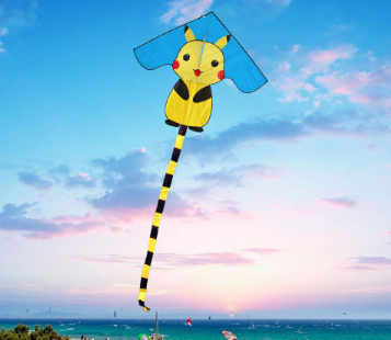 Воздушный змей Пикачу 500x220 см