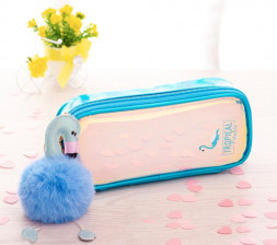 Пенал Розовый Фламинго