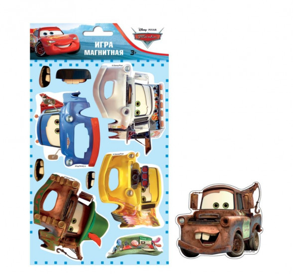 Магнитная игра Тачки Мэтр с маркировкой Disney/Pixar оптом