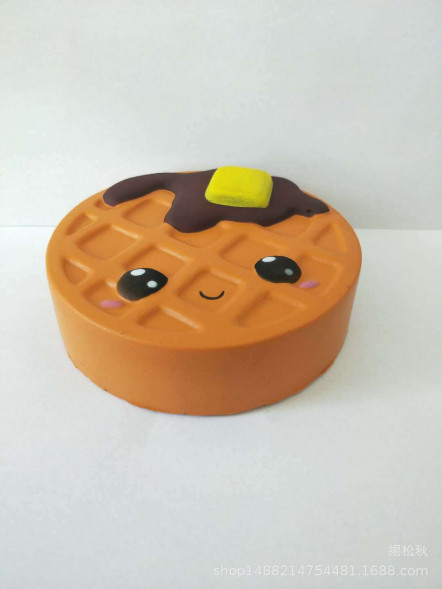 Сквиш игрушка антистресс вафелька
