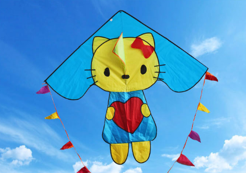 Воздушный змей Хеллоу Китти 205x215 см