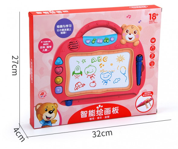 Музыкальная доска для рисования &quot;Веселый Мишка&quot;